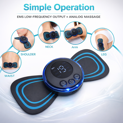 Masajeador muscular eléctrico EMS